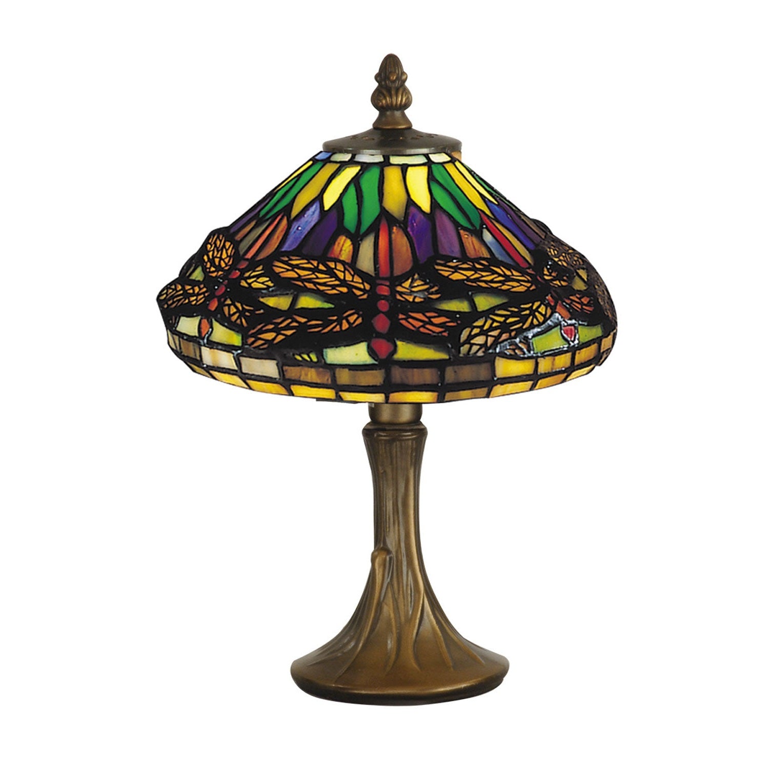 Dale Tiffany - 7601/521 - One Light Accent Table Lamp - Miniature - Antique Brass