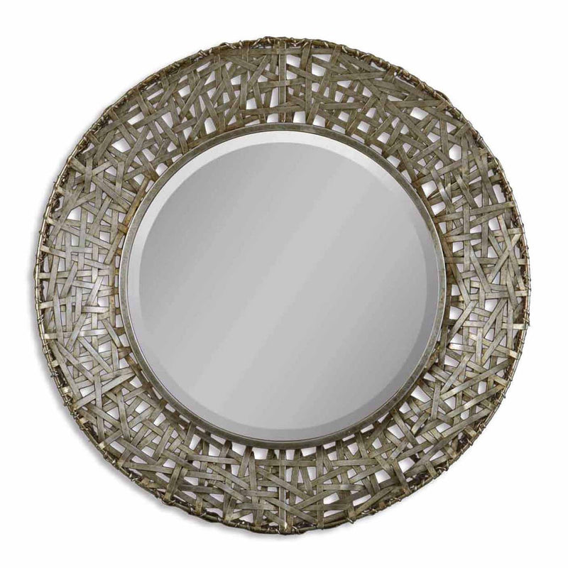 Uttermost - 11603 B - Mirror - Alita - Antiqued Silver w/Black