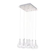 ET2 - E20116-18 - LED Pendant - Larmes - Polished Chrome