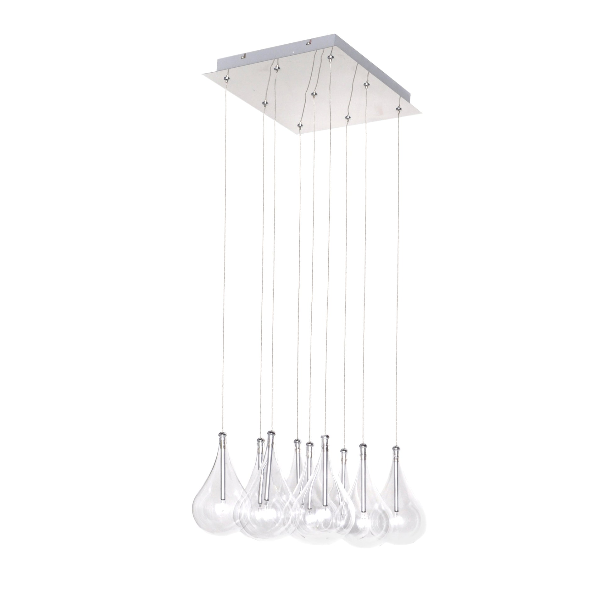ET2 - E20116-18 - LED Pendant - Larmes - Polished Chrome