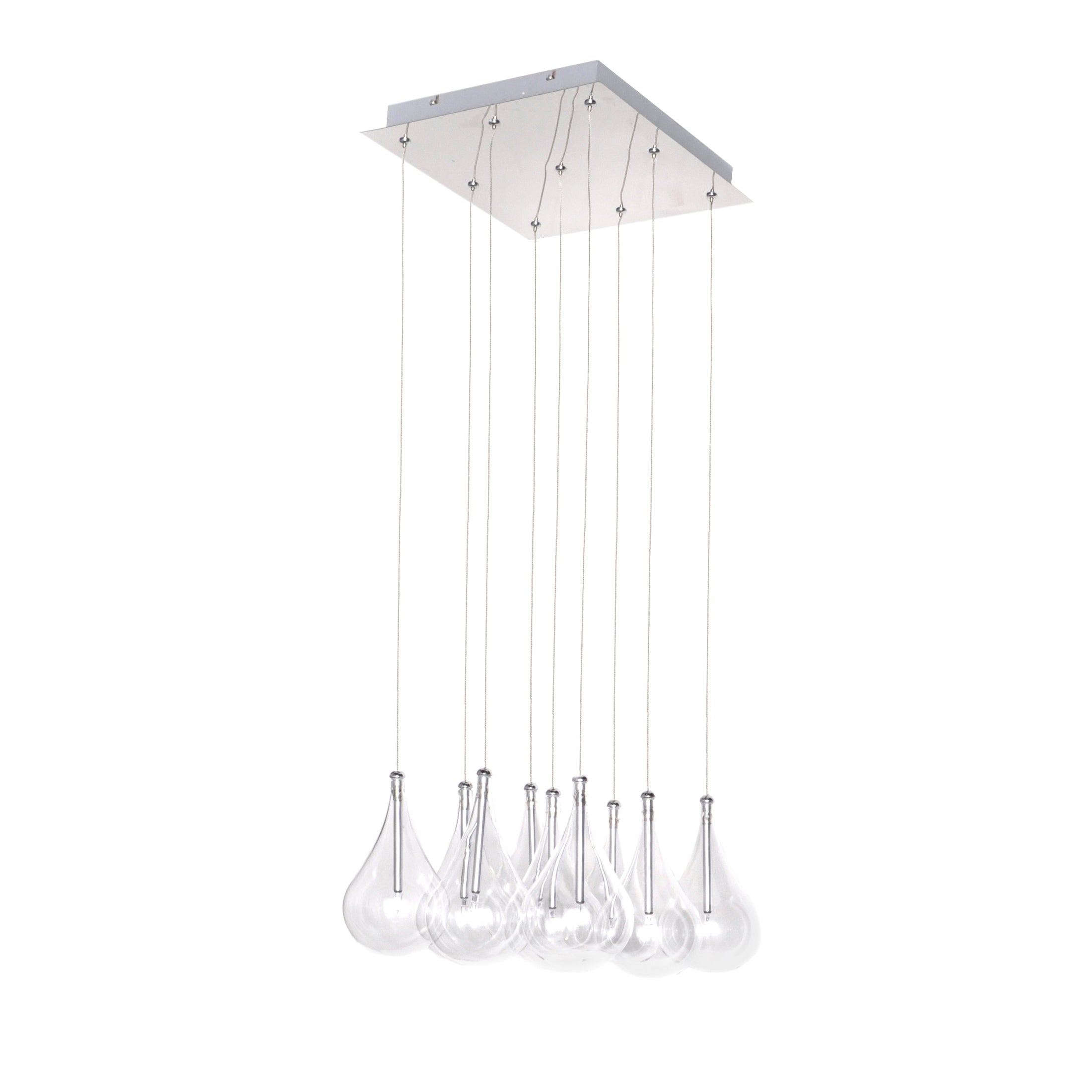ET2 - E20116-18 - LED Pendant - Larmes - Polished Chrome