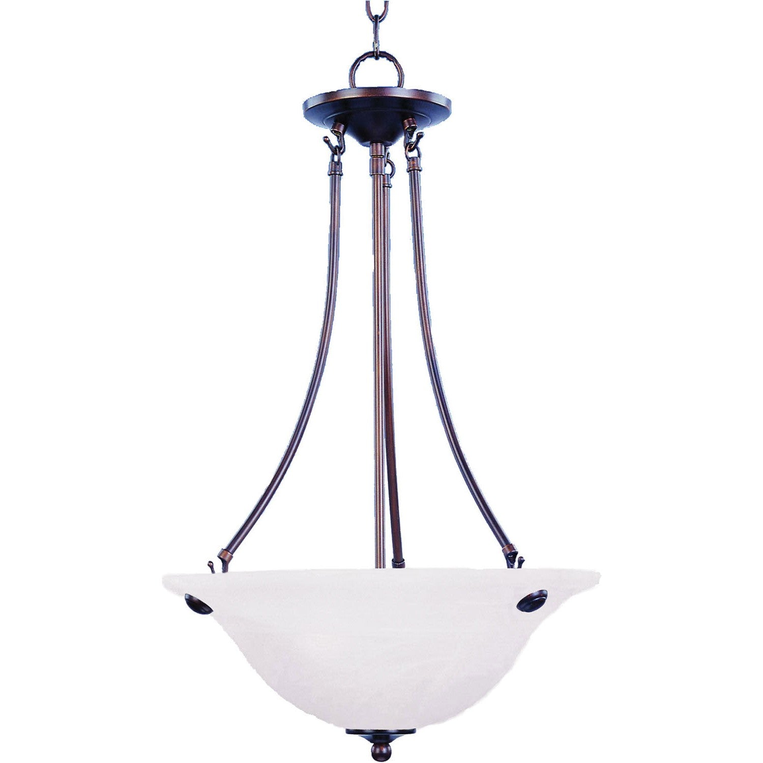 Maxim - 2682MROI - Three Light Pendant - Malaga - Oil Rubbed Bronze