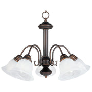 Maxim - 2698MROI - Five Light Chandelier - Malaga - Oil Rubbed Bronze