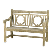 Currey and Company - 2385 - Bench - Portland/Faux Bois