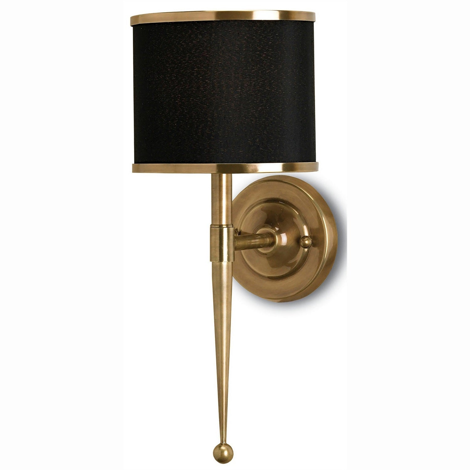 Currey and Company - 5021 - One Light Wall Sconce - Primo Collection - Brass