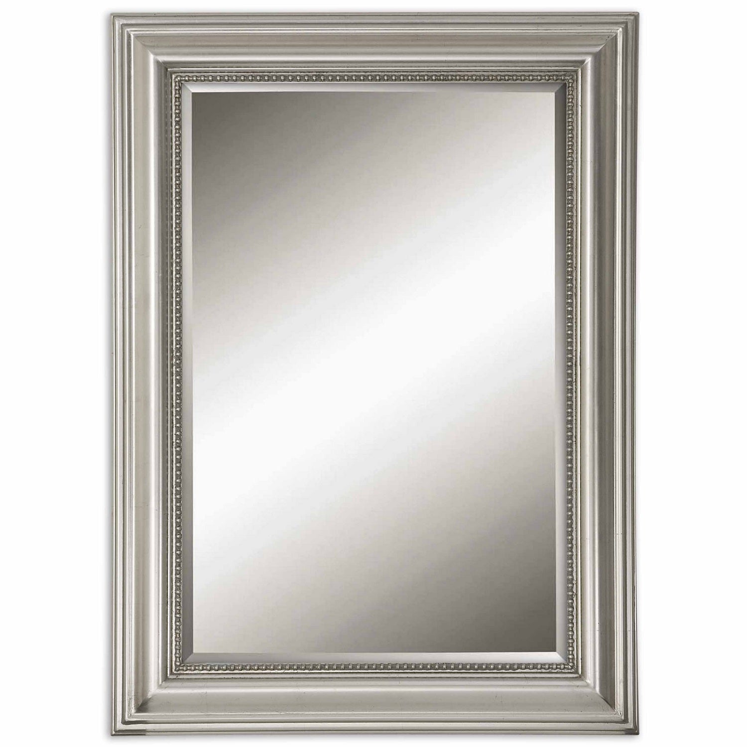 Uttermost - 12005 B - Mirror - Stuart Silver - Metallic Silver Leaf w/Light Gray Glaze