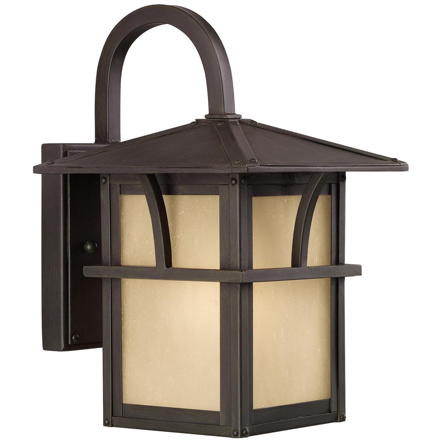 Generation Lighting - 88880-51 - One Light Outdoor Wall Lantern - Medford Lakes - Statuary Bronze