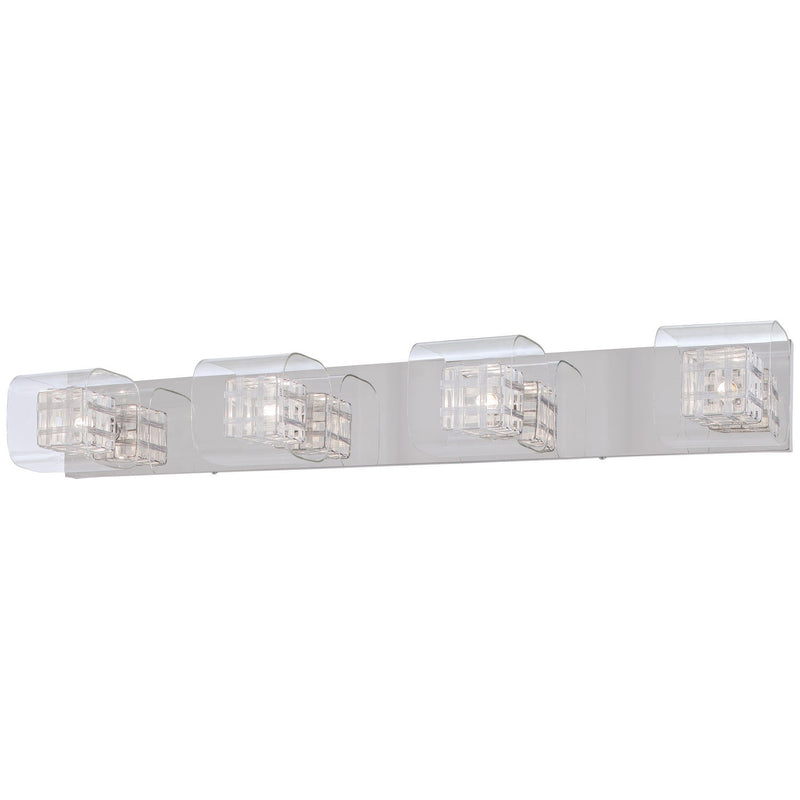 George Kovacs - P5804-077 - Four Light Bath - Jewel Box - Chrome