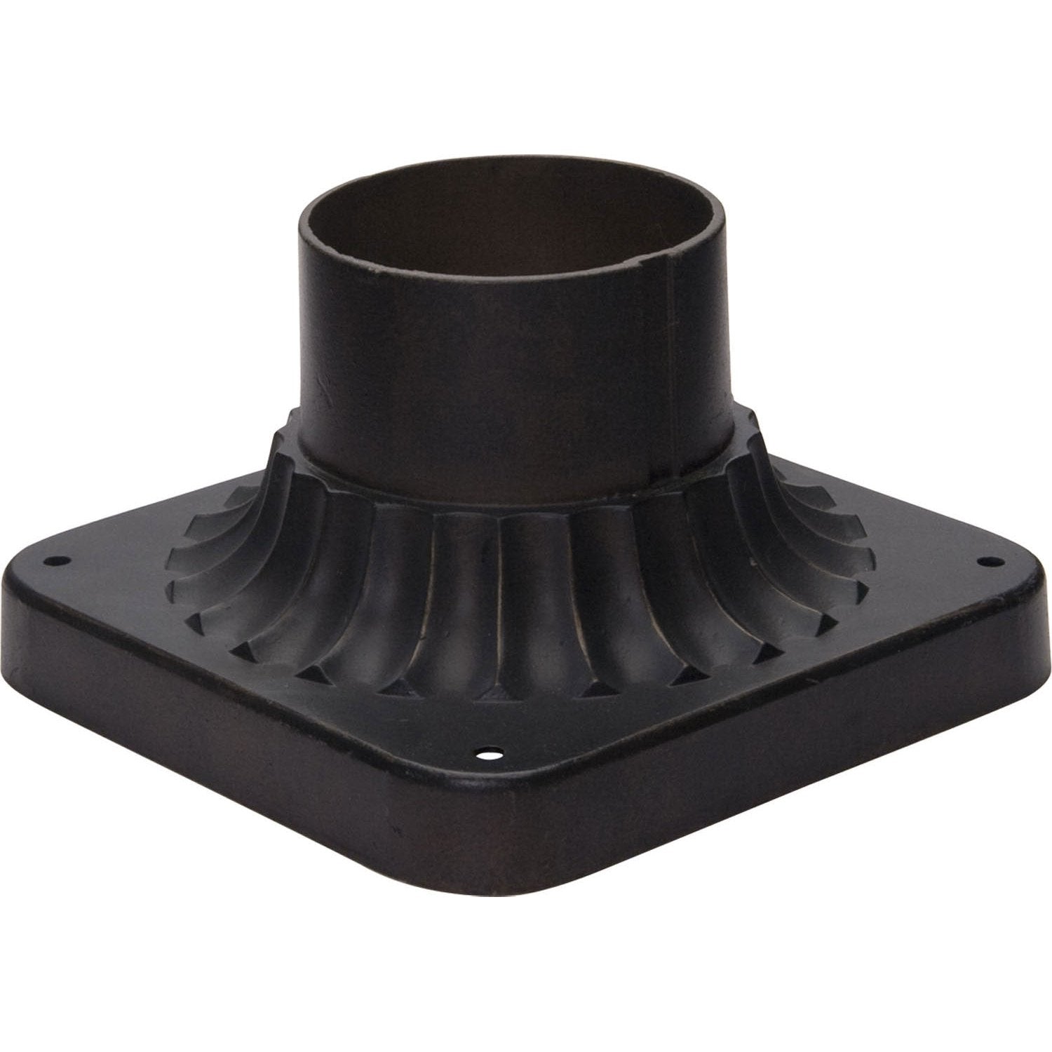 Maxim - 2001BZ - Outdoor Essentials Cast Pier Mount - Outdoor Essentials - 200x - Bronze