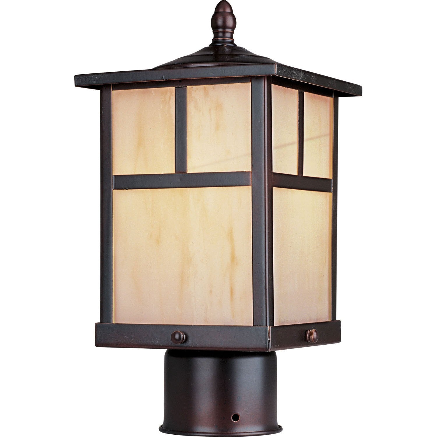 Maxim - 4055HOBU - One Light Outdoor Pole/Post Lantern - Coldwater - Burnished