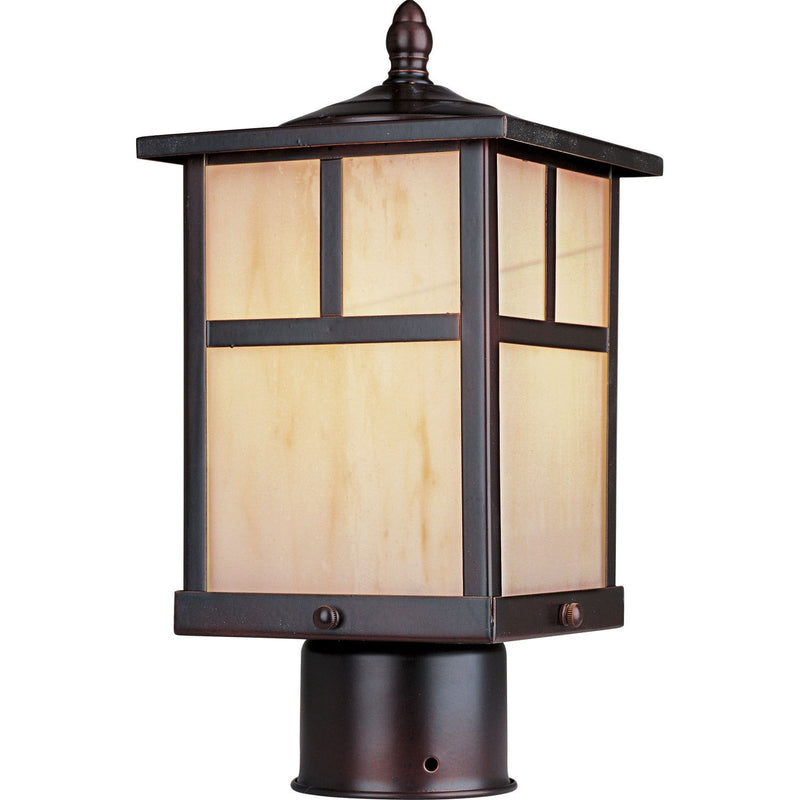 Maxim - 4055HOBU - One Light Outdoor Pole/Post Lantern - Coldwater - Burnished