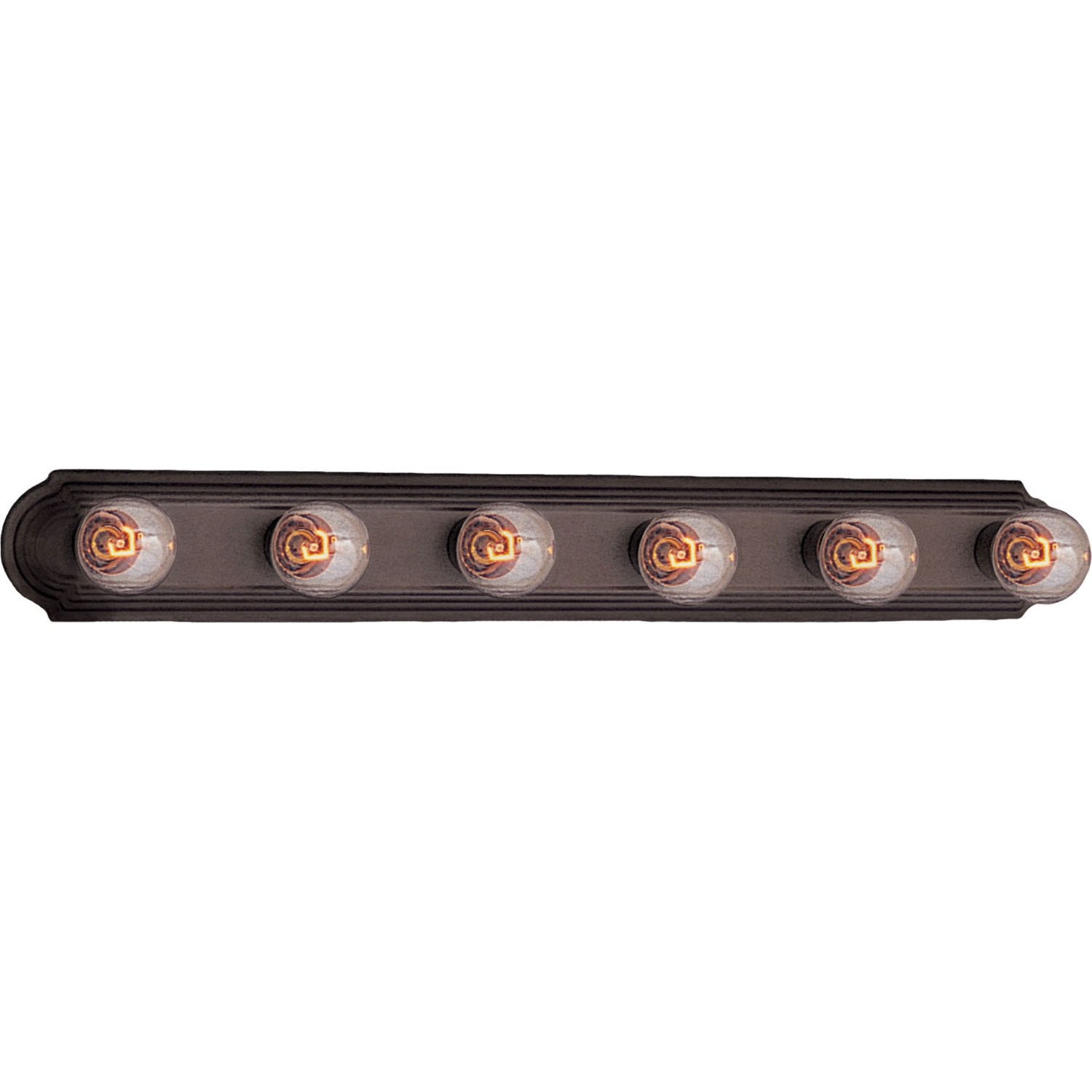 Maxim - 7126OI - Six Light Bath Vanity - Essentials - 712x - Oil Rubbed Bronze