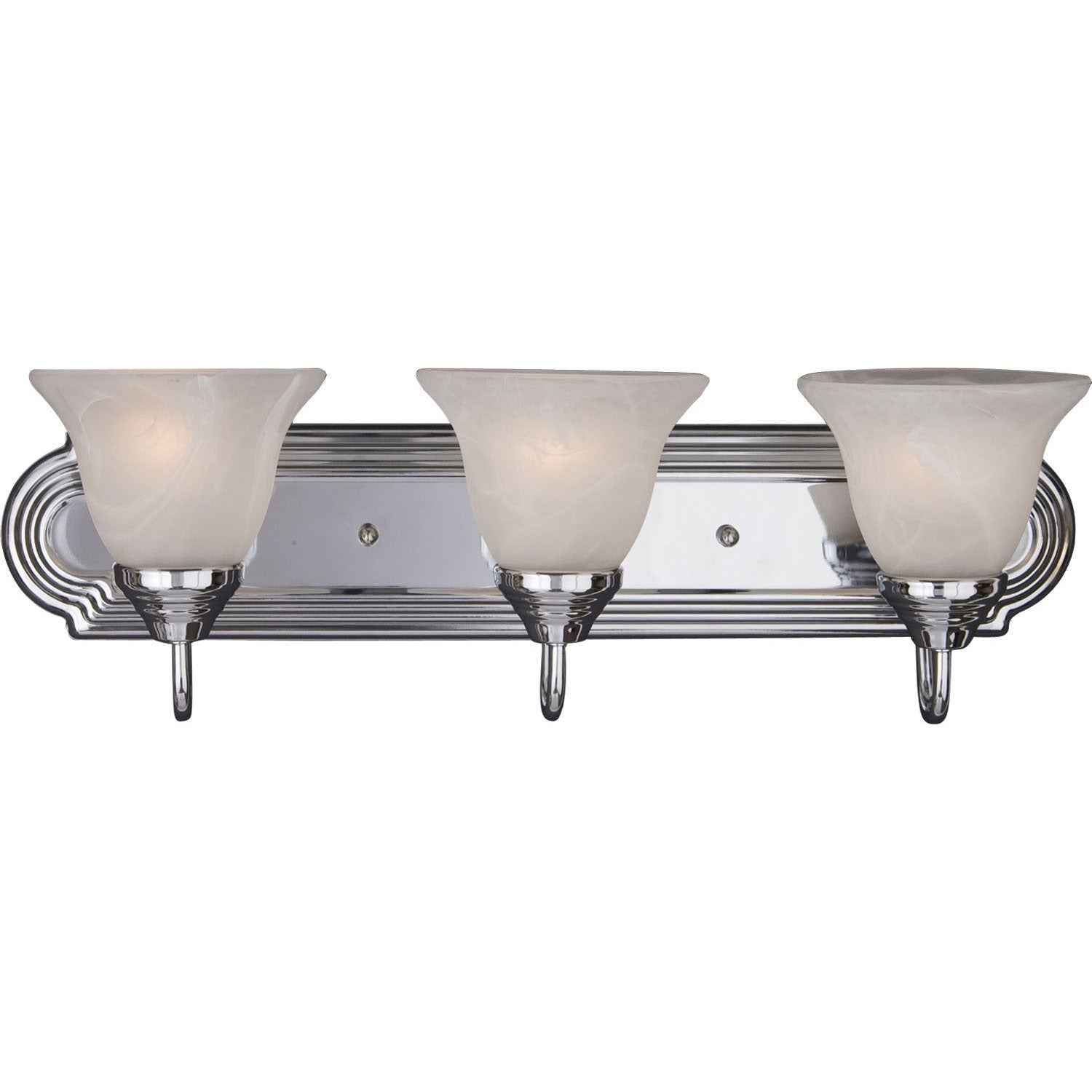 Maxim - 8013MRPC - Three Light Bath Vanity - Essentials - 801x - Polished Chrome