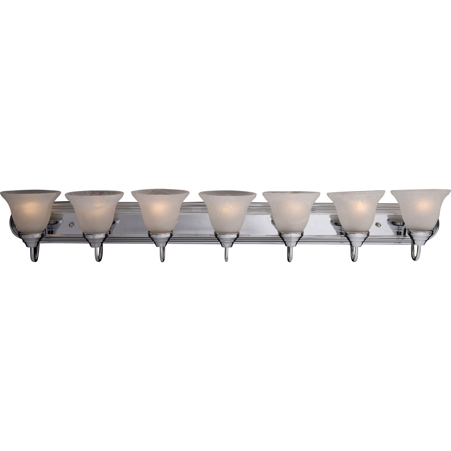 Maxim - 8016MRPC - Seven Light Bath Vanity - Essentials - 801x - Polished Chrome