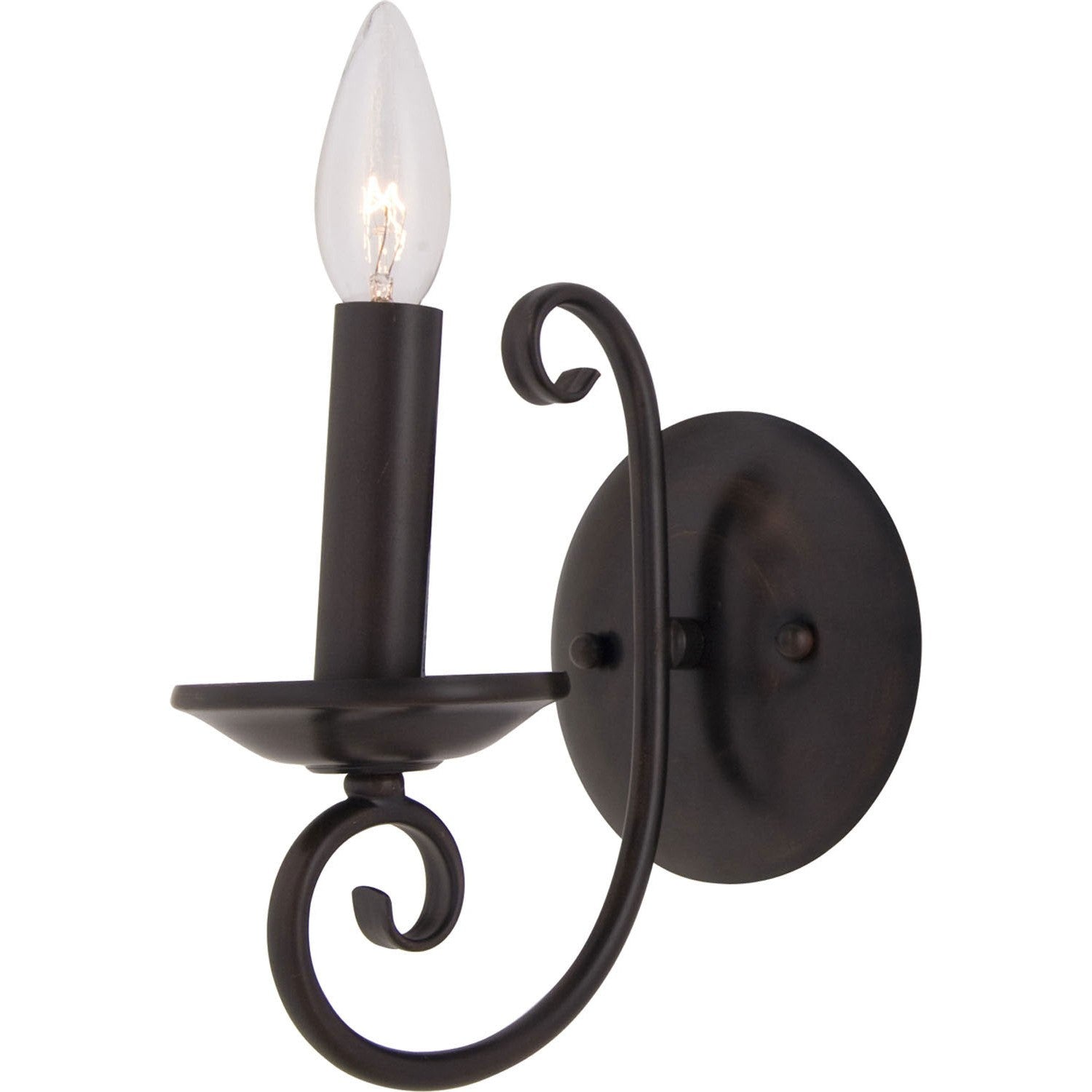 Maxim - 70001OI - One Light Wall Sconce - Loft - Oil Rubbed Bronze