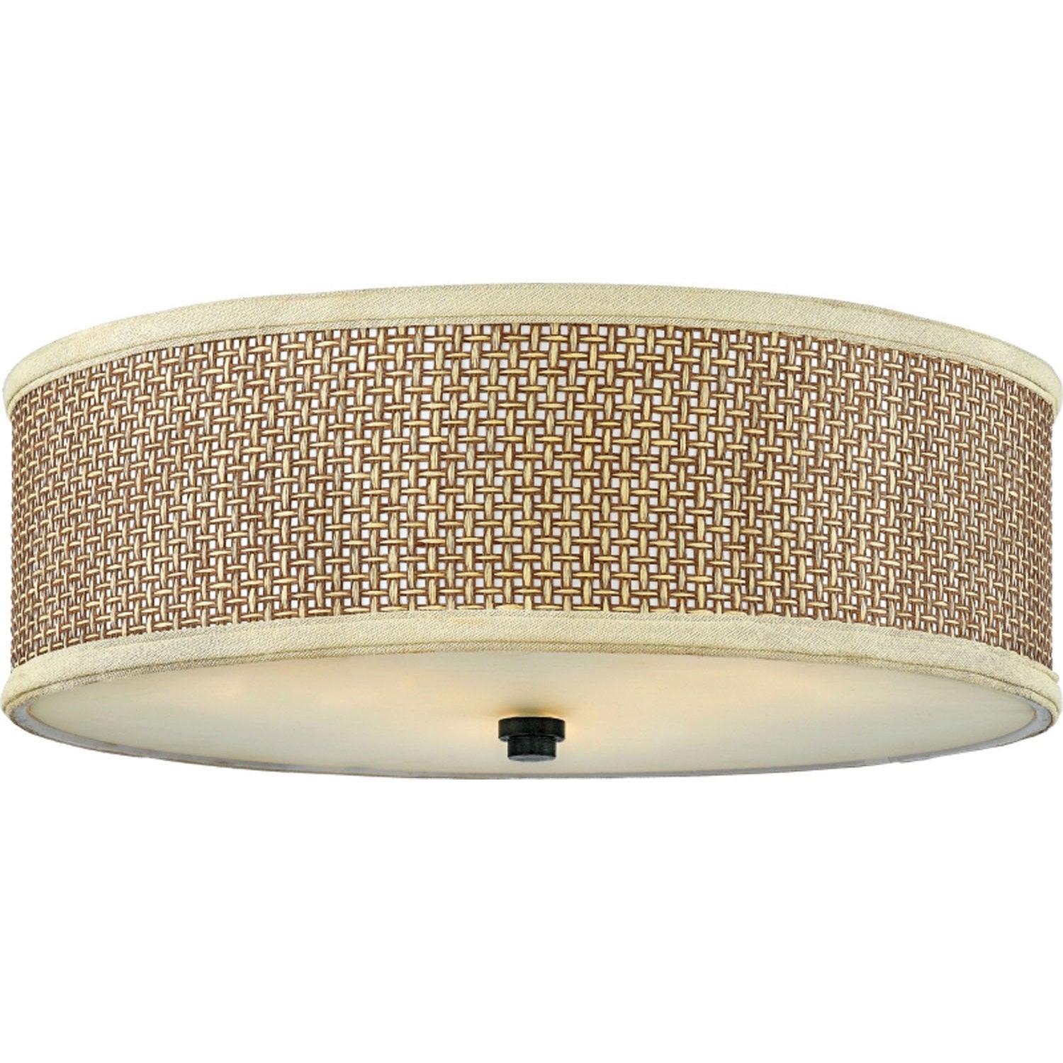 Quoizel - ZE1617K - Three Light Flush Mount - Zen - Mystic Black
