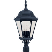 Maxim - 1007BK - Three Light Outdoor Pole/Post Lantern - Westlake - Black
