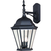 Maxim - 1008BK - Three Light Outdoor Wall Lantern - Westlake - Black