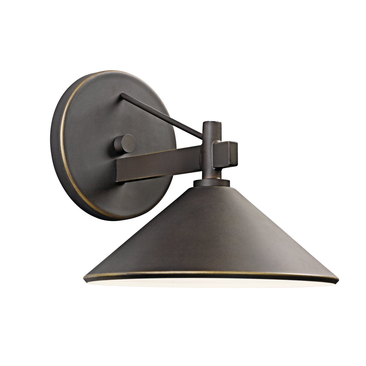 Kichler - 49059OZ - One Light Outdoor Wall Mount - Ripley - Olde Bronze