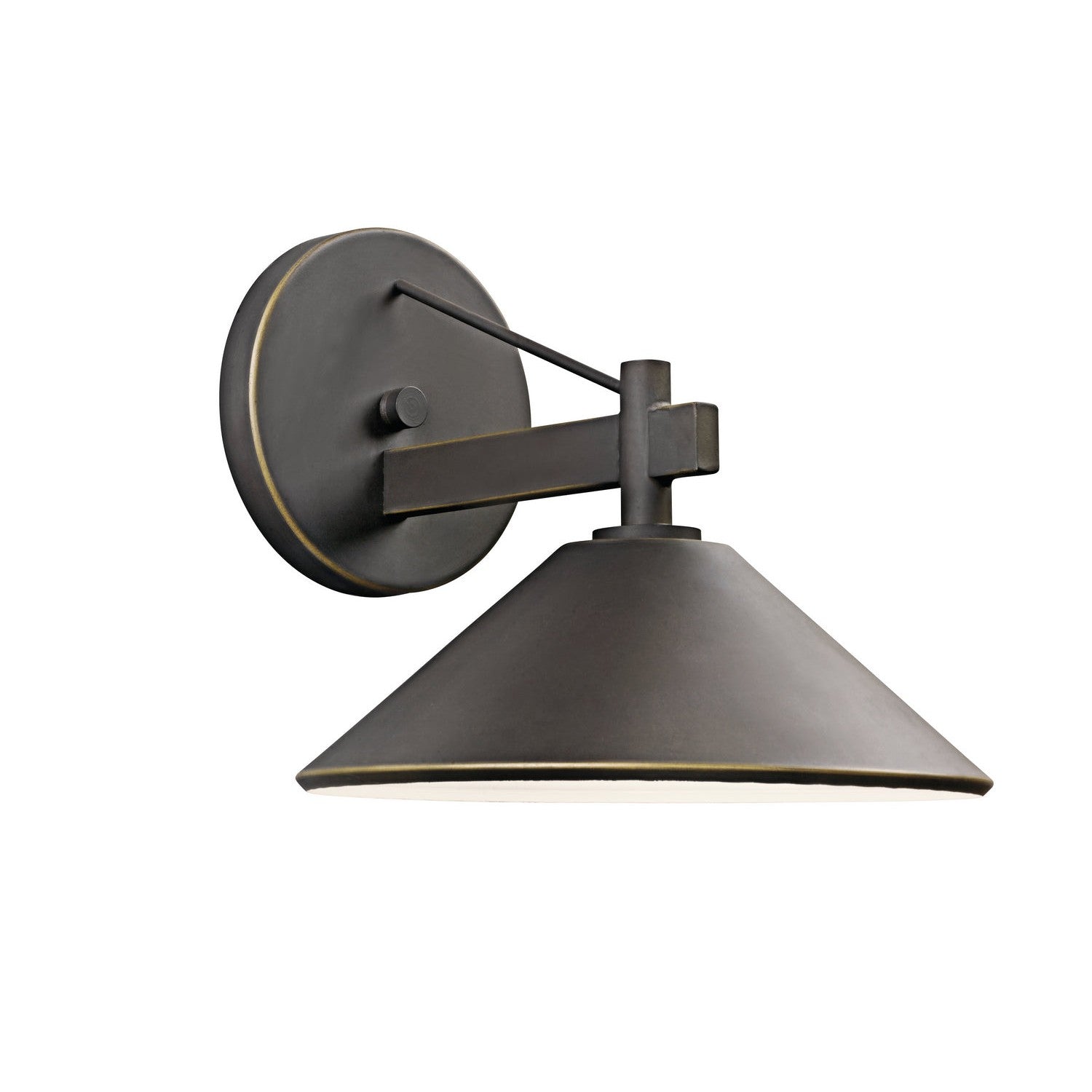 Kichler - 49060OZ - One Light Outdoor Wall Mount - Ripley - Olde Bronze