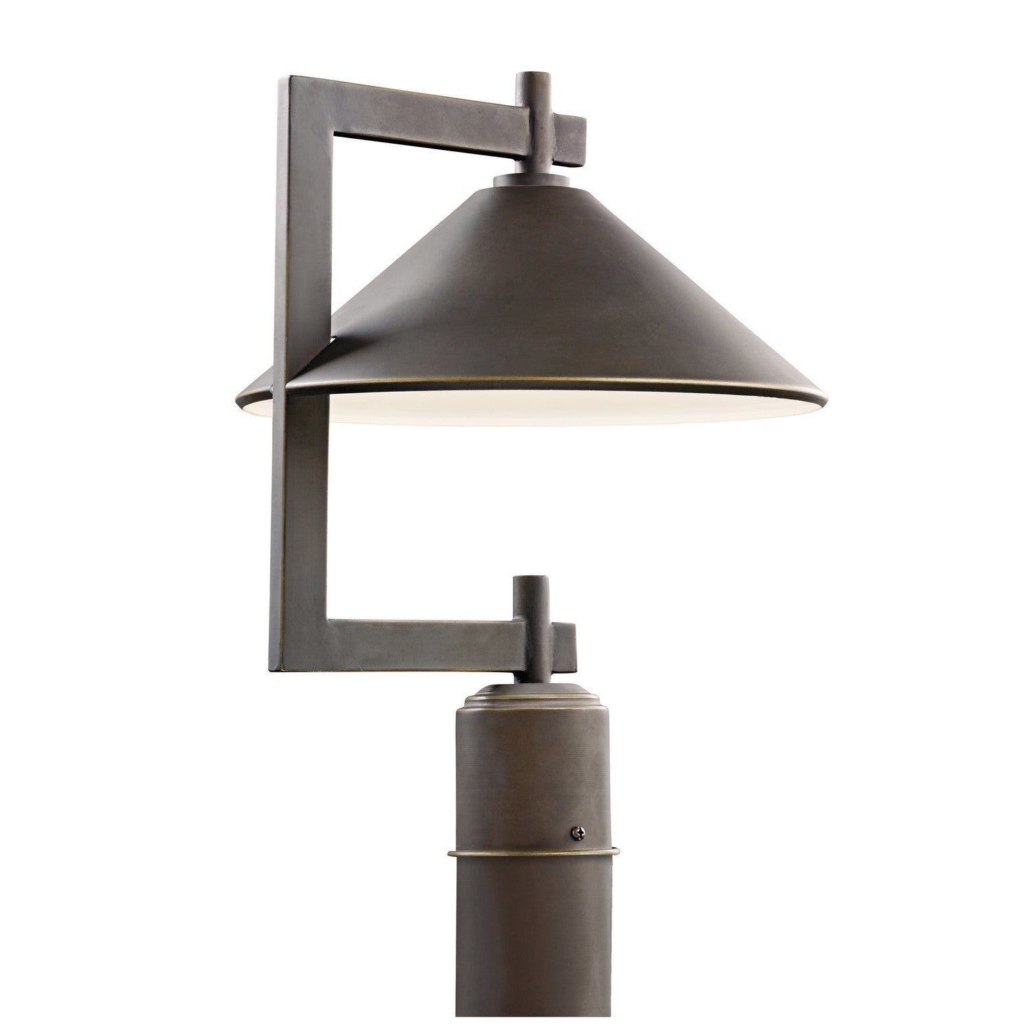 Kichler - 49063OZ - One Light Outdoor Post Mount - Ripley - Olde Bronze