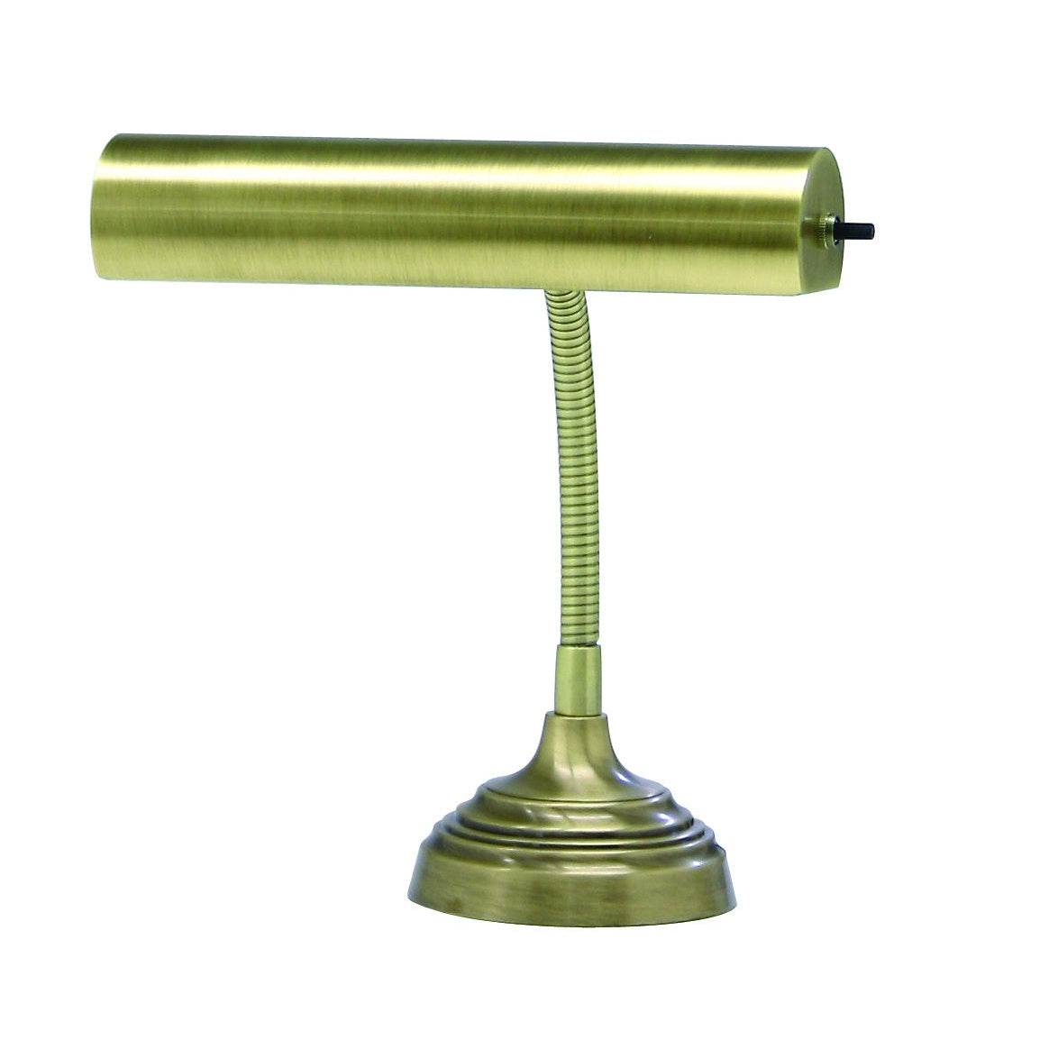 House of Troy - AP10-20-71 - One Light Piano/Desk Lamp - Advent - Antique Brass