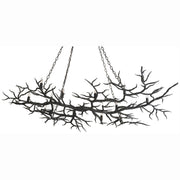 Currey and Company - 9007 - 14 Light Chandelier - Rainforest Collection - Rustic Bronze