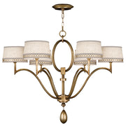 Fine Art Handcrafted Lighting - 785840-2ST - Six Light Chandelier - Allegretto - Gold