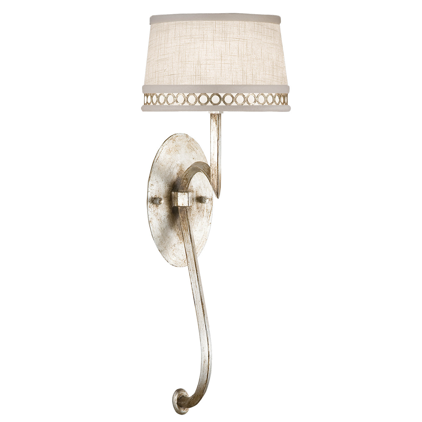 Fine Art Handcrafted Lighting - 784650ST - One Light Wall Sconce - Allegretto - Silver