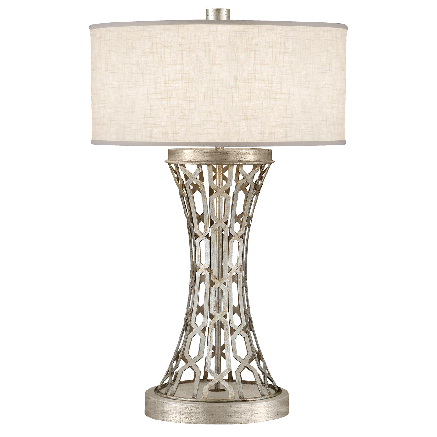 Fine Art Handcrafted Lighting - 784910ST - One Light Table Lamp - Allegretto - Silver