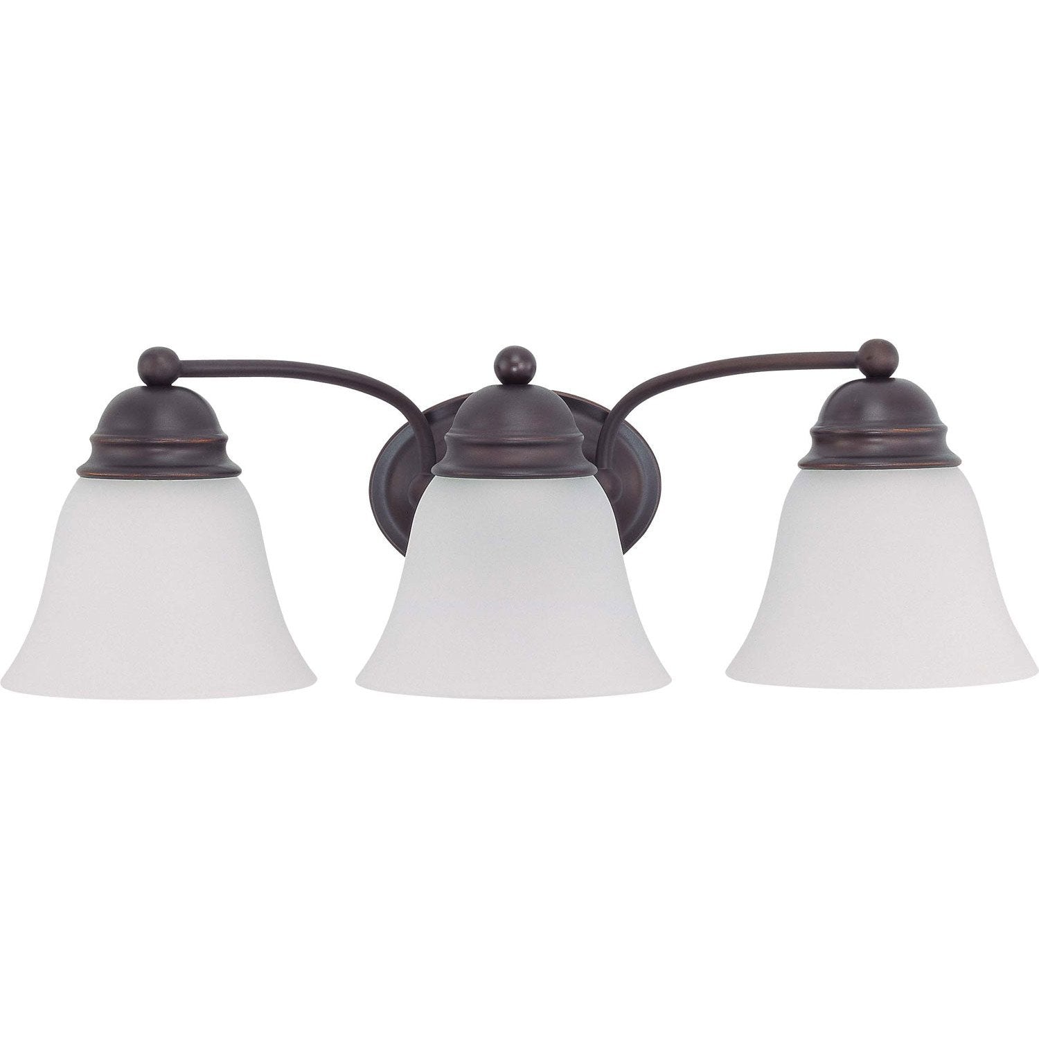 Nuvo Lighting - 60-3167 - Three Light Vanity - Empire - Mahogany Bronze