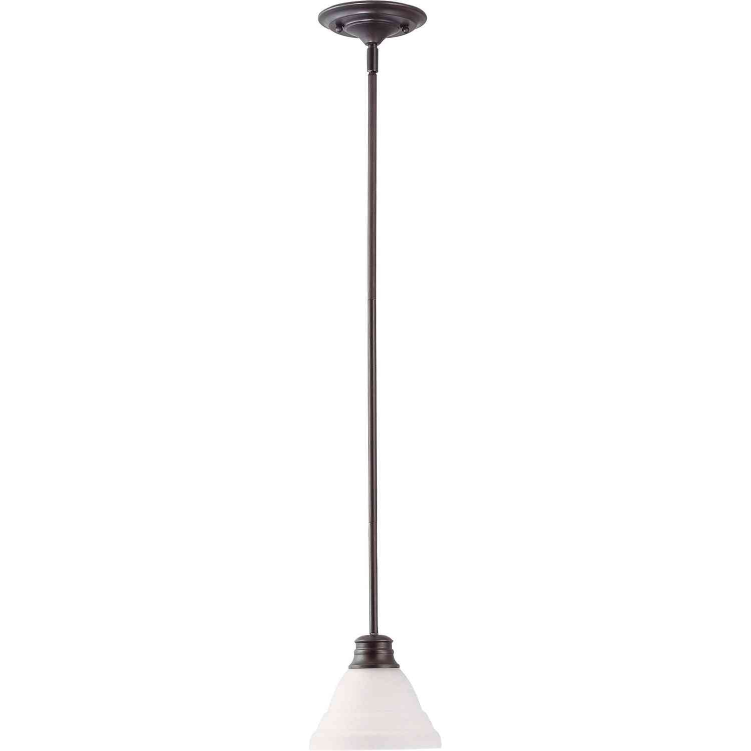 Nuvo Lighting - 60-3172 - One Light Mini Pendant - Empire - Mahogany Bronze / Frosted