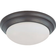 Nuvo Lighting - 60-3176 - Two Light Flush Mount - Close to Ceiling Mahogany Bronze - Mahogany Bronze