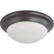Nuvo Lighting - 60-3177 - Three Light Flush Mount - Close to Ceiling Mahogany Bronze - Mahogany Bronze