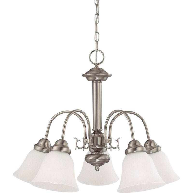 Nuvo Lighting - 60-3240 - Five Light Chandelier - Ballerina - Brushed Nickel