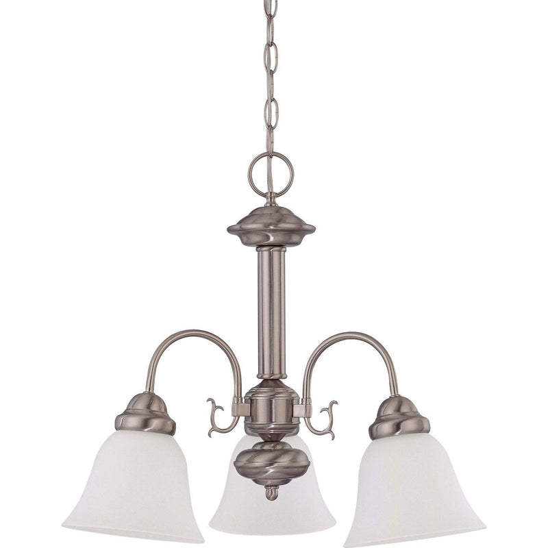 Nuvo Lighting - 60-3241 - Three Light Chandelier - Ballerina - Brushed Nickel