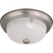 Nuvo Lighting - 60-3261 - Two Light Flush Mount - Close to Ceiling Brushed Nickel - Brushed Nickel