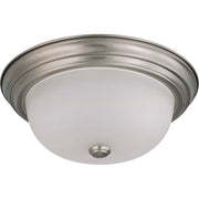 Nuvo Lighting - 60-3262 - Two Light Flush Mount - Close to Ceiling Brushed Nickel - Brushed Nickel