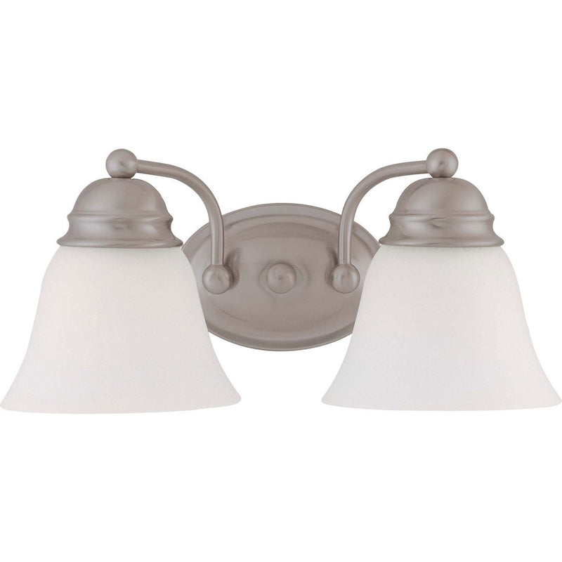 Nuvo Lighting - 60-3265 - Two Light Vanity - Empire - Brushed Nickel