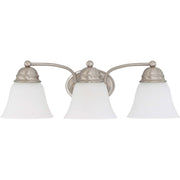 Nuvo Lighting - 60-3266 - Three Light Vanity - Empire - Brushed Nickel