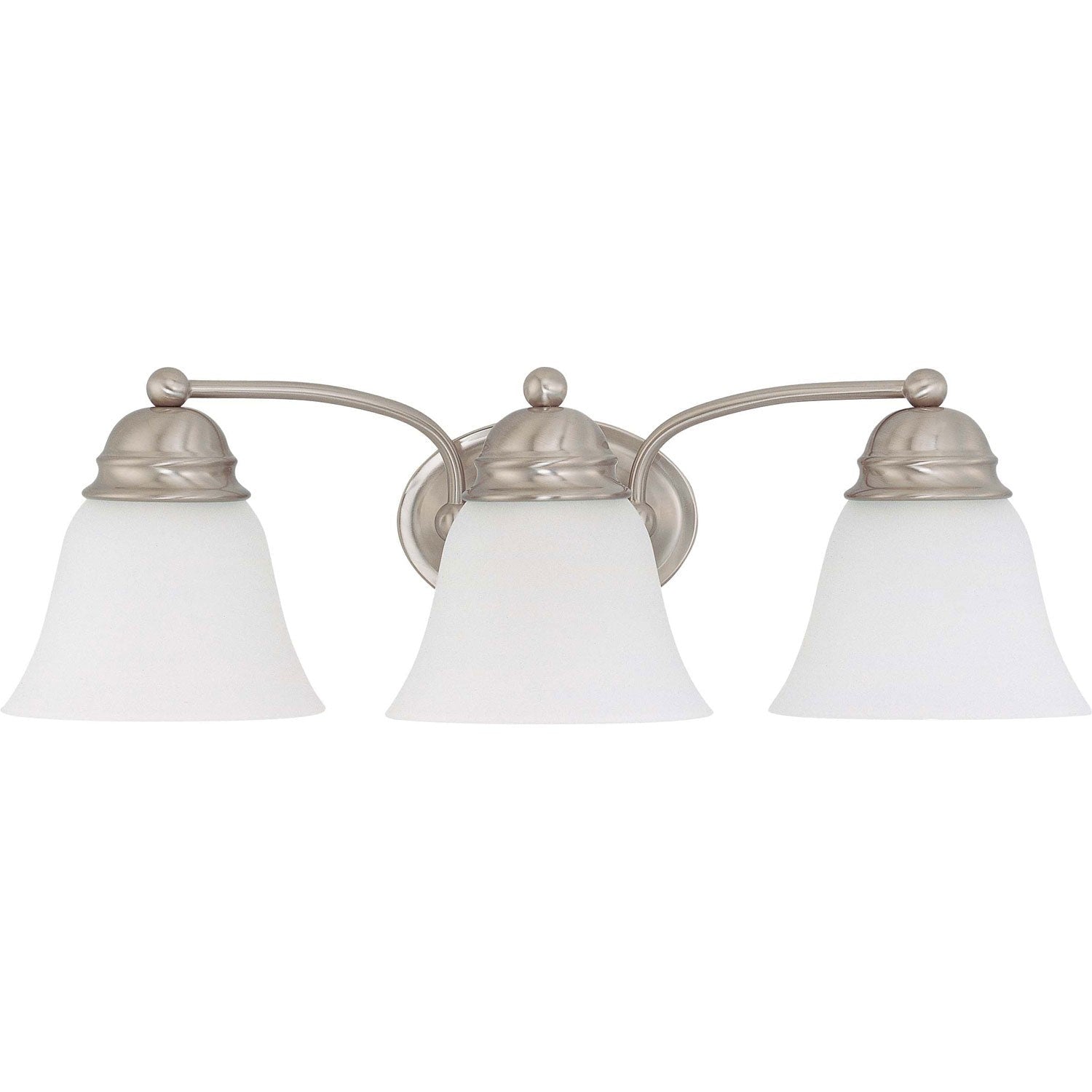 Nuvo Lighting - 60-3266 - Three Light Vanity - Empire - Brushed Nickel