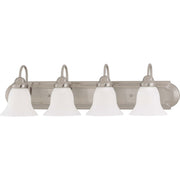 Nuvo Lighting - 60-3281 - Four Light Vanity - Ballerina - Brushed Nickel