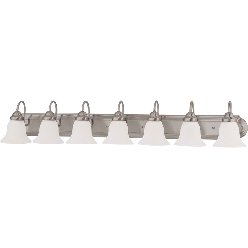 Nuvo Lighting - 60-3283 - Seven Light Vanity - Ballerina - Brushed Nickel