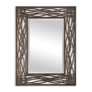 Uttermost - 13707 - Mirror - Dorigrass - Golden Brown Highlights