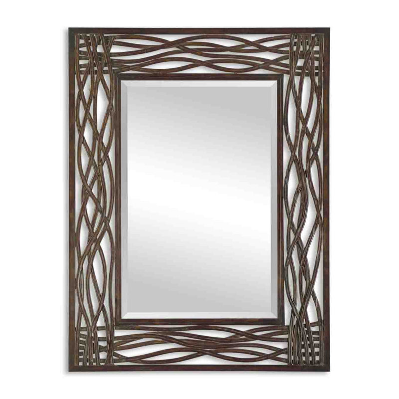 Uttermost - 13707 - Mirror - Dorigrass - Golden Brown Highlights