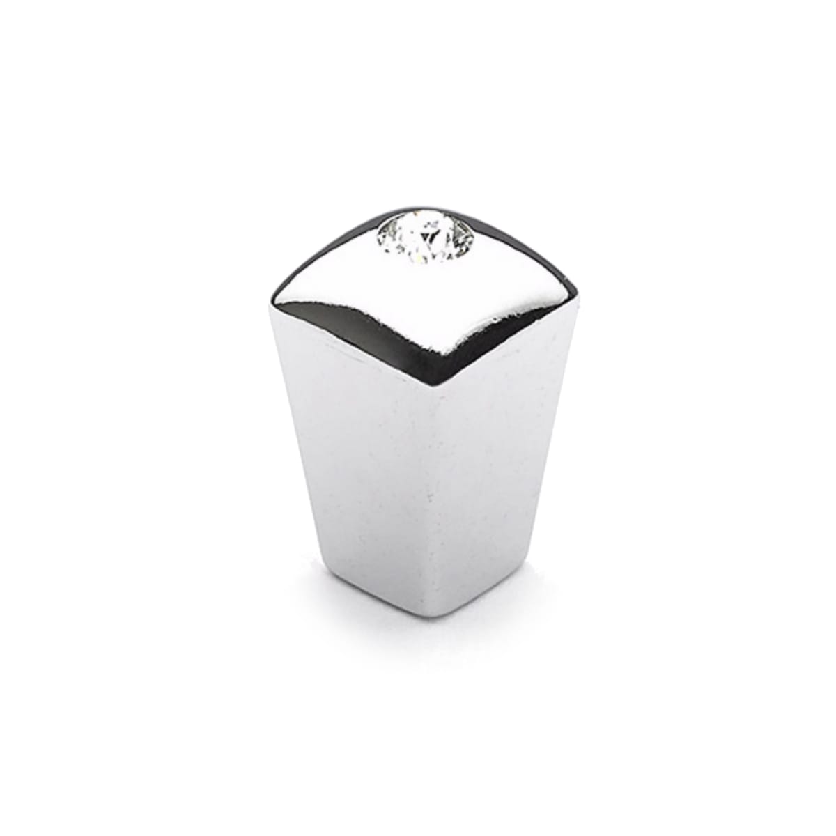 Skyevale 1/2" Designer Luxury Mini Cabinet Knob / Drawer Knob with Crystal Accent - Made in Italy