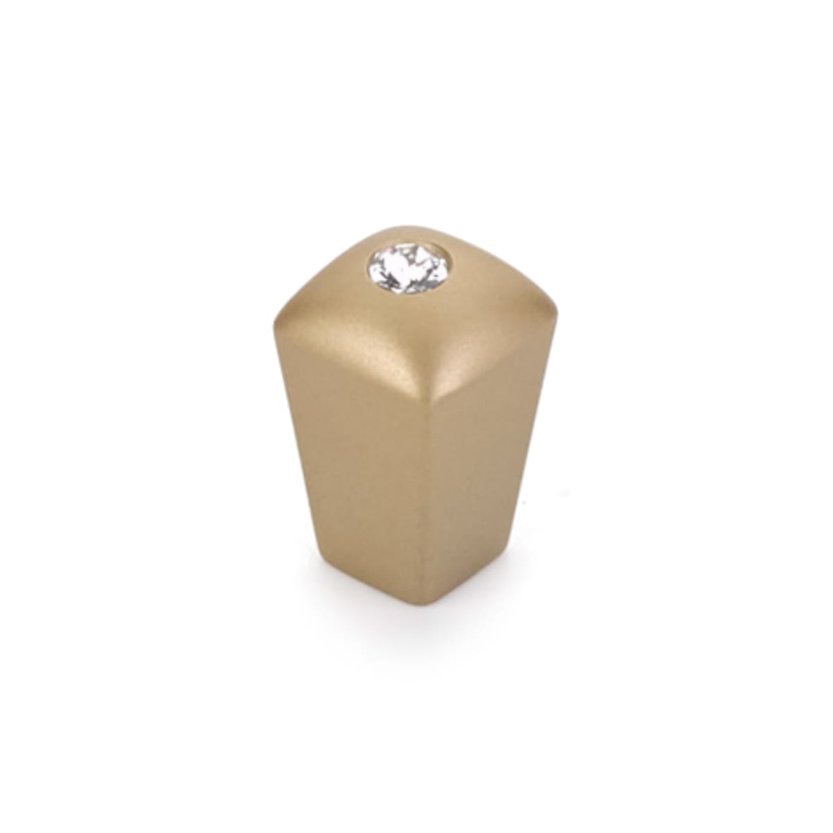Skyevale 1/2" Designer Luxury Mini Cabinet Knob / Drawer Knob with Crystal Accent - Made in Italy