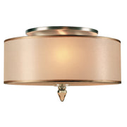 Crystorama - 9503-AB - Three Light Flush Mount - Luxo - Antique Brass