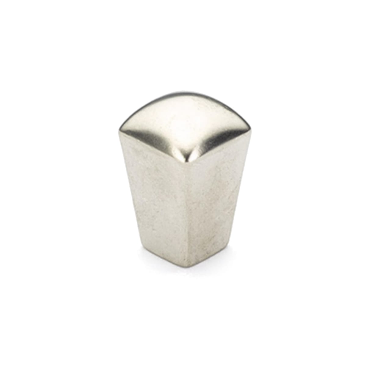 Schaub and Company - 300-15 - Skyevale 1/2" Luxury Designer Mini Square Solid Cabinet Knob / Drawer Knob - Made in Italy in Satin Nickel