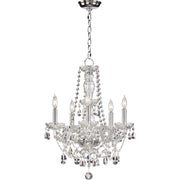 Quorum - 630-5-514 - Five Light Chandelier - Bohemian Katerina - Chrome